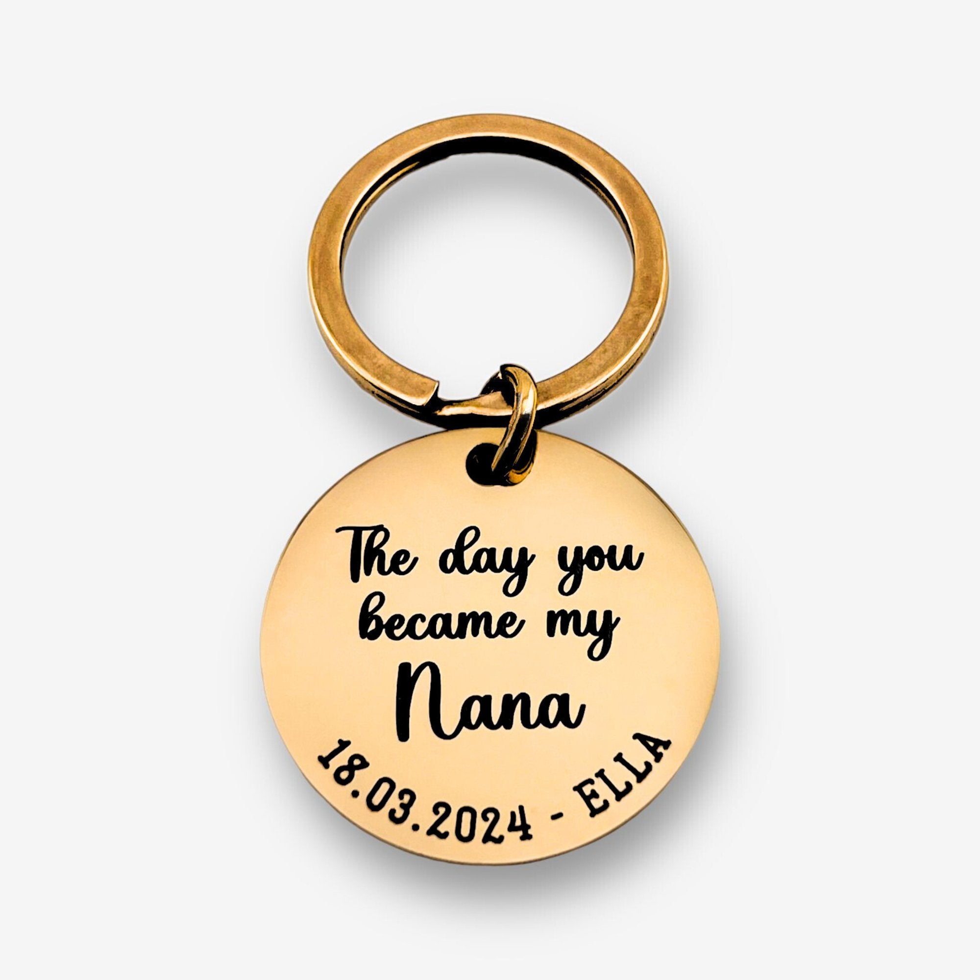 Day you became my... Disc Keychain - MemoriesMade