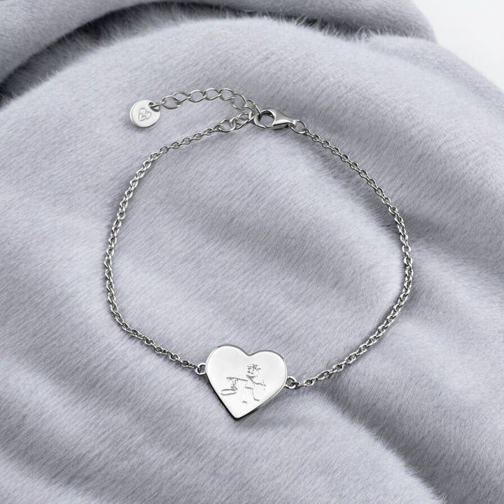 Drawing Heart Bracelet - MemoriesMade