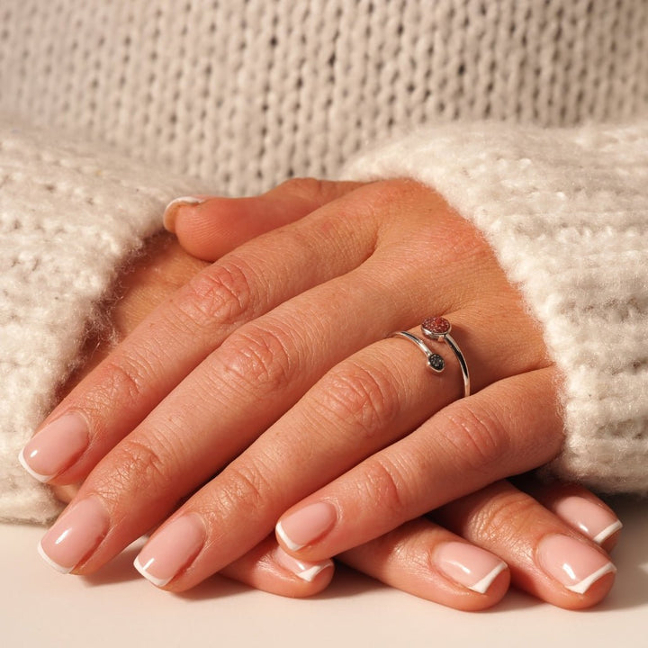 Dual Tribute Ashes Ring - MemoriesMade