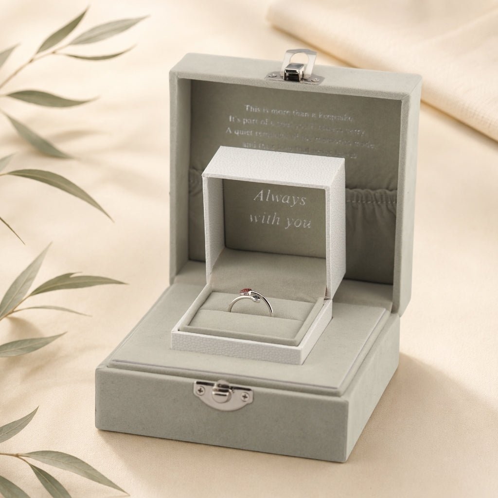 Dual Tribute Ashes Ring - MemoriesMade