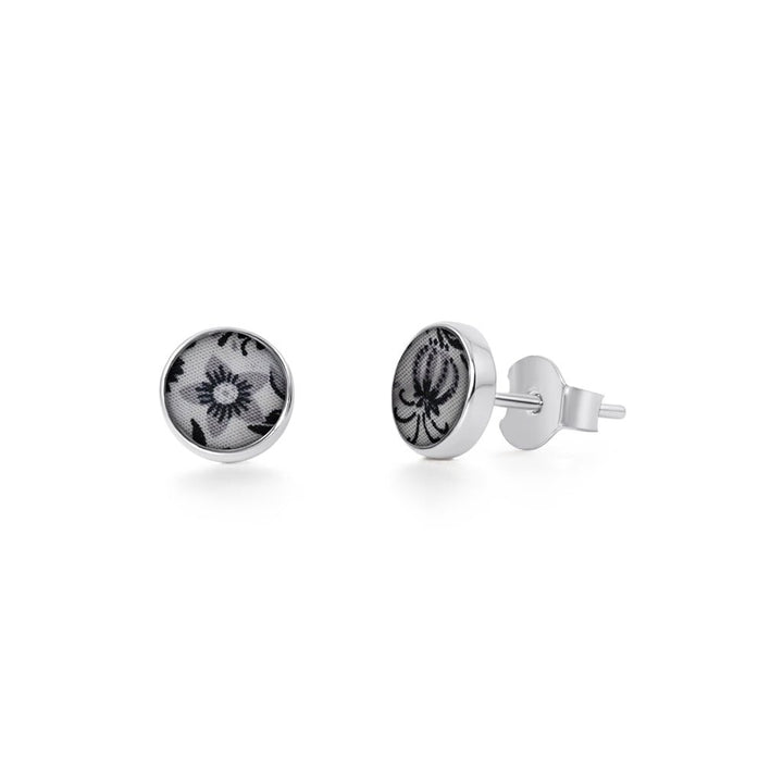 Fabric Keepsake Classic Tribute Earrings - MemoriesMade