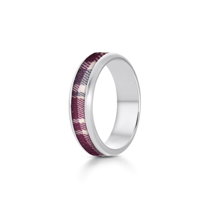 Fabric Keepsake Eternity Ring - MemoriesMade
