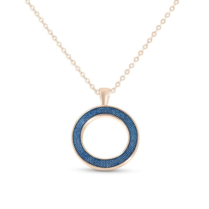 Fabric Keepsake Halo Necklace - MemoriesMade