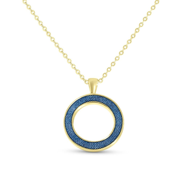 Fabric Keepsake Halo Necklace - MemoriesMade