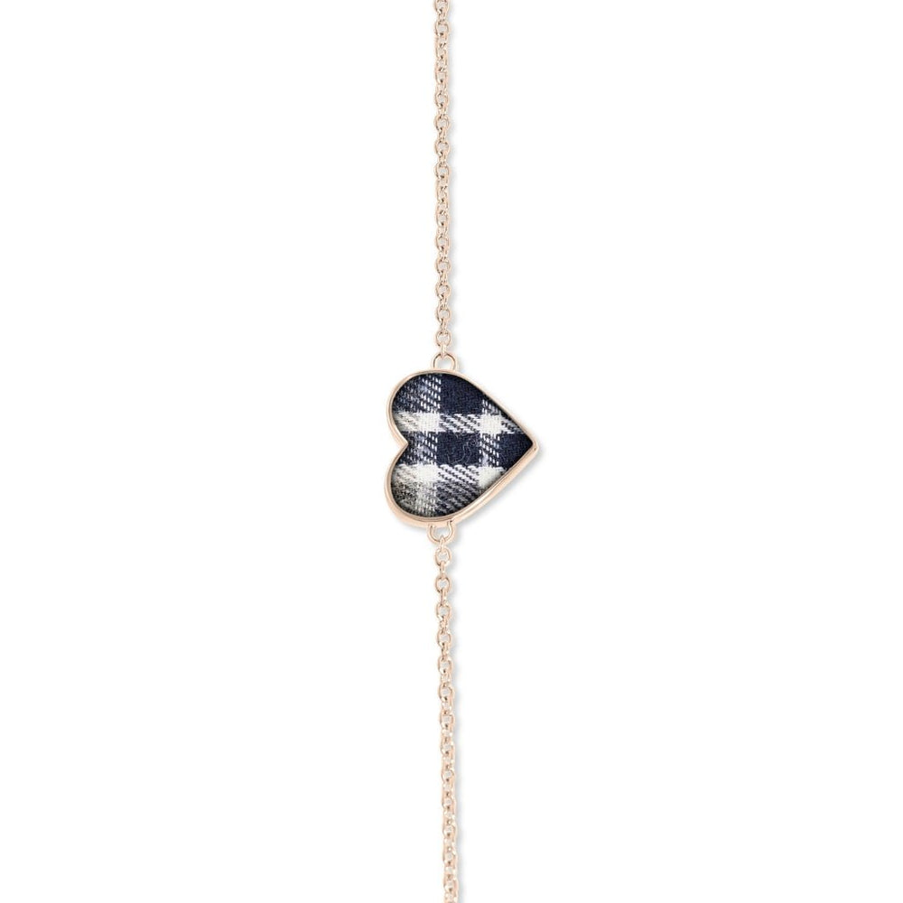Fabric Keepsake Heart Bracelet - MemoriesMade
