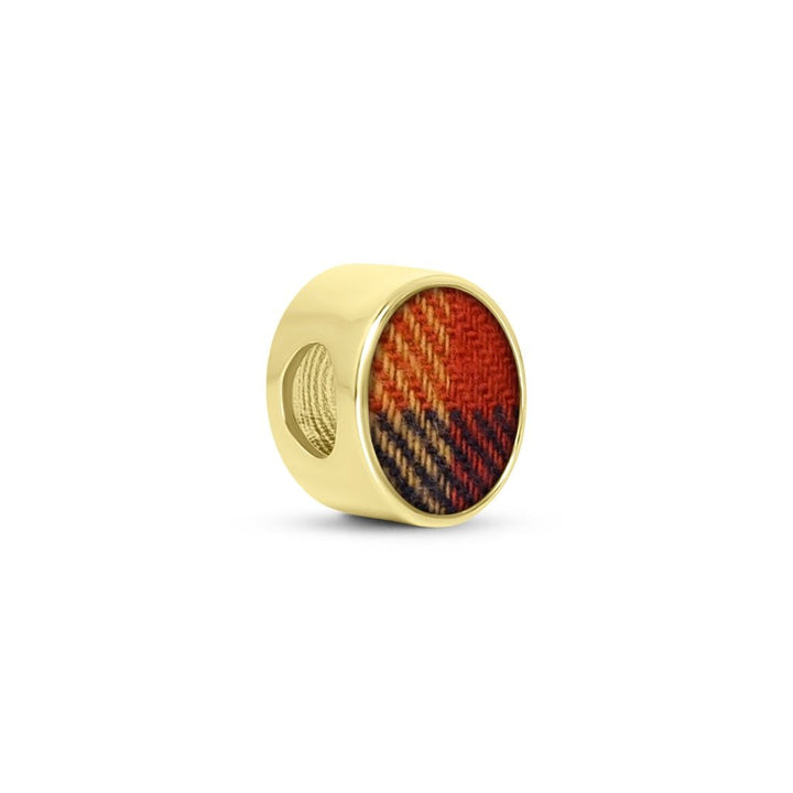 Fabric Keepsake Pandora - Compatible Oval Charm - MemoriesMade