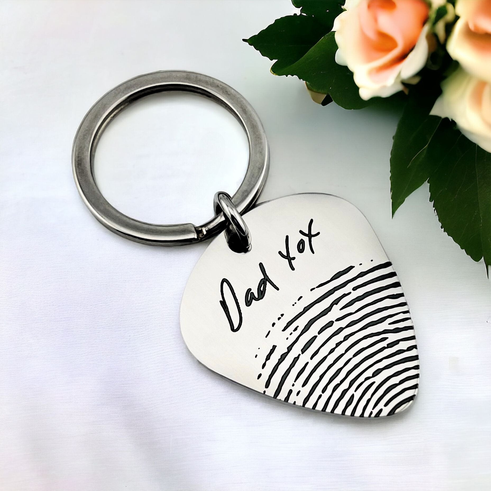 Fingerprint Pick Keychain - MemoriesMade