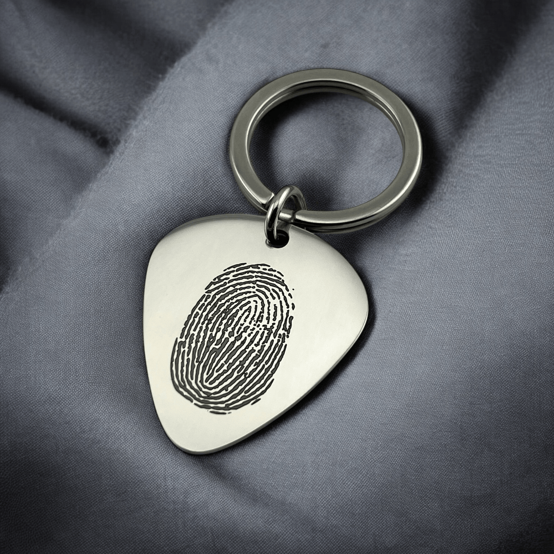 Fingerprint Pick Keychain - MemoriesMade