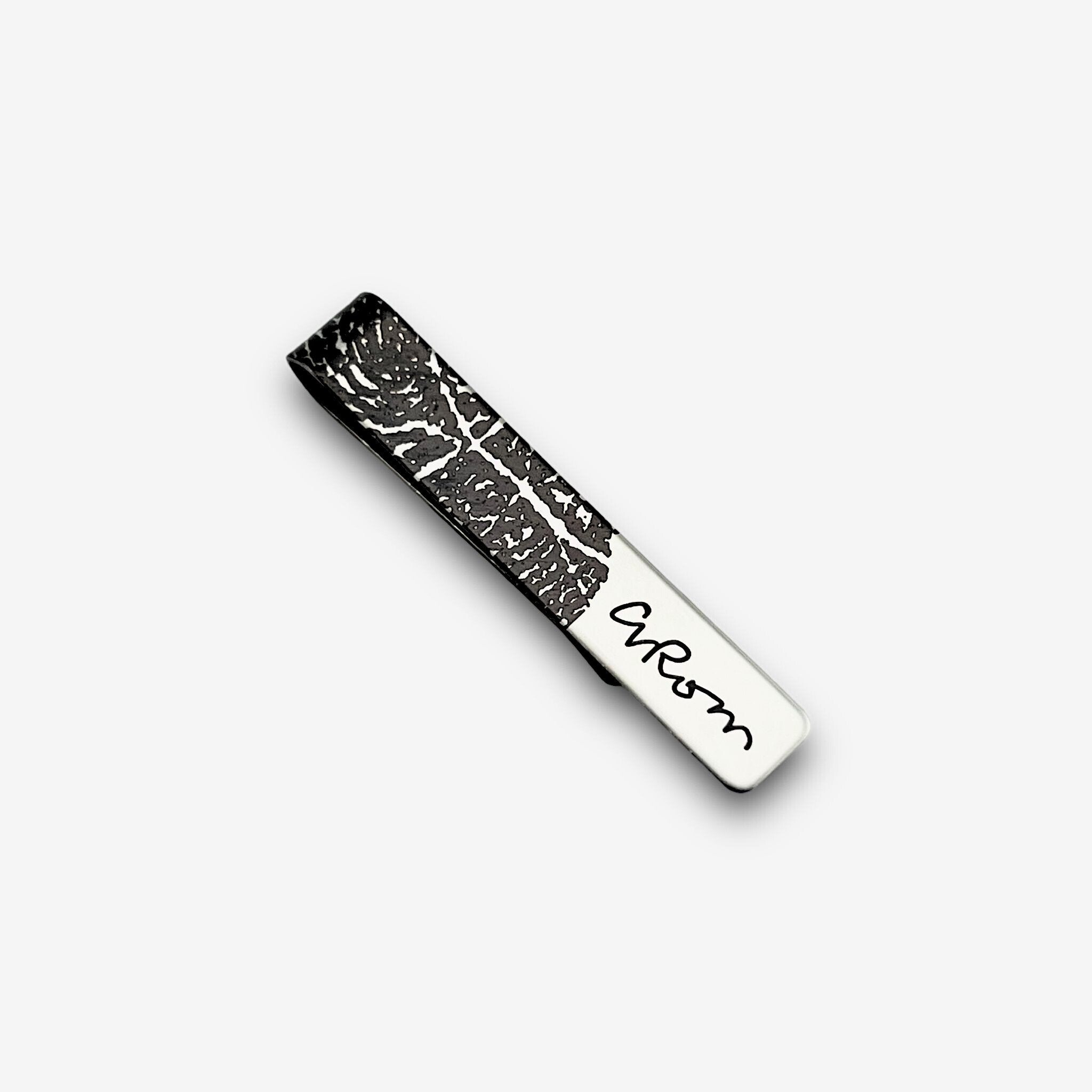 Fingerprint Tie Clip - MemoriesMade