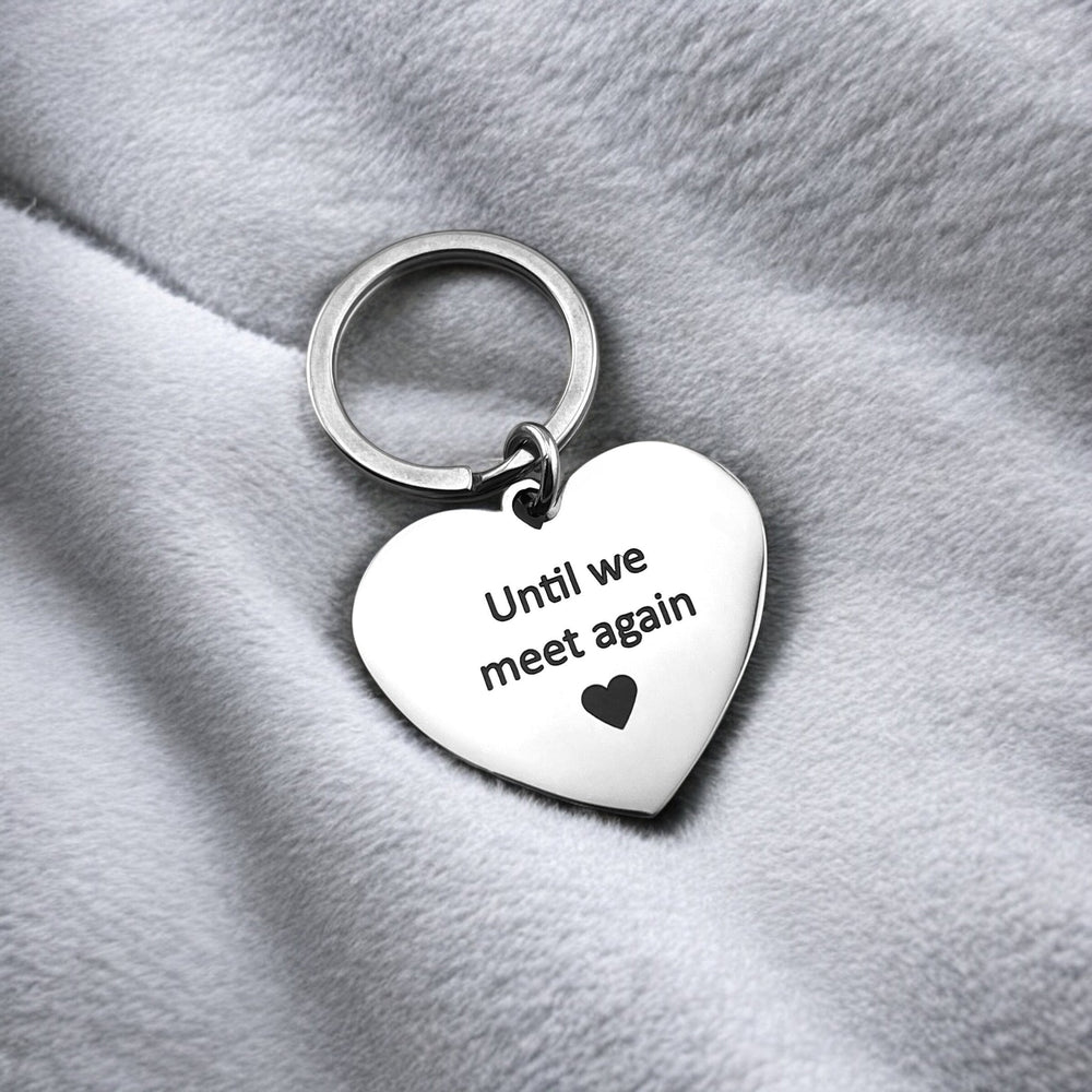 Footprint Heart Keychain - MemoriesMade