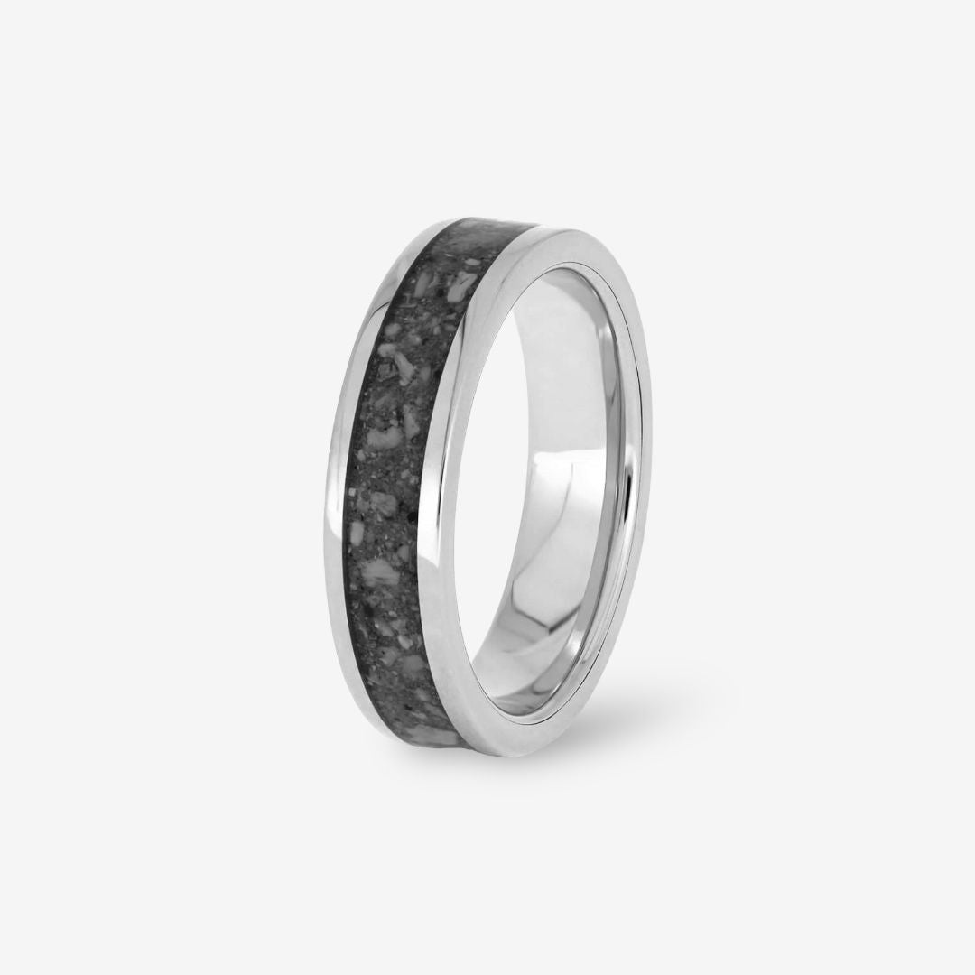 Hair Keepsake Eternity Ashes Ring - 6mm - MemoriesMade