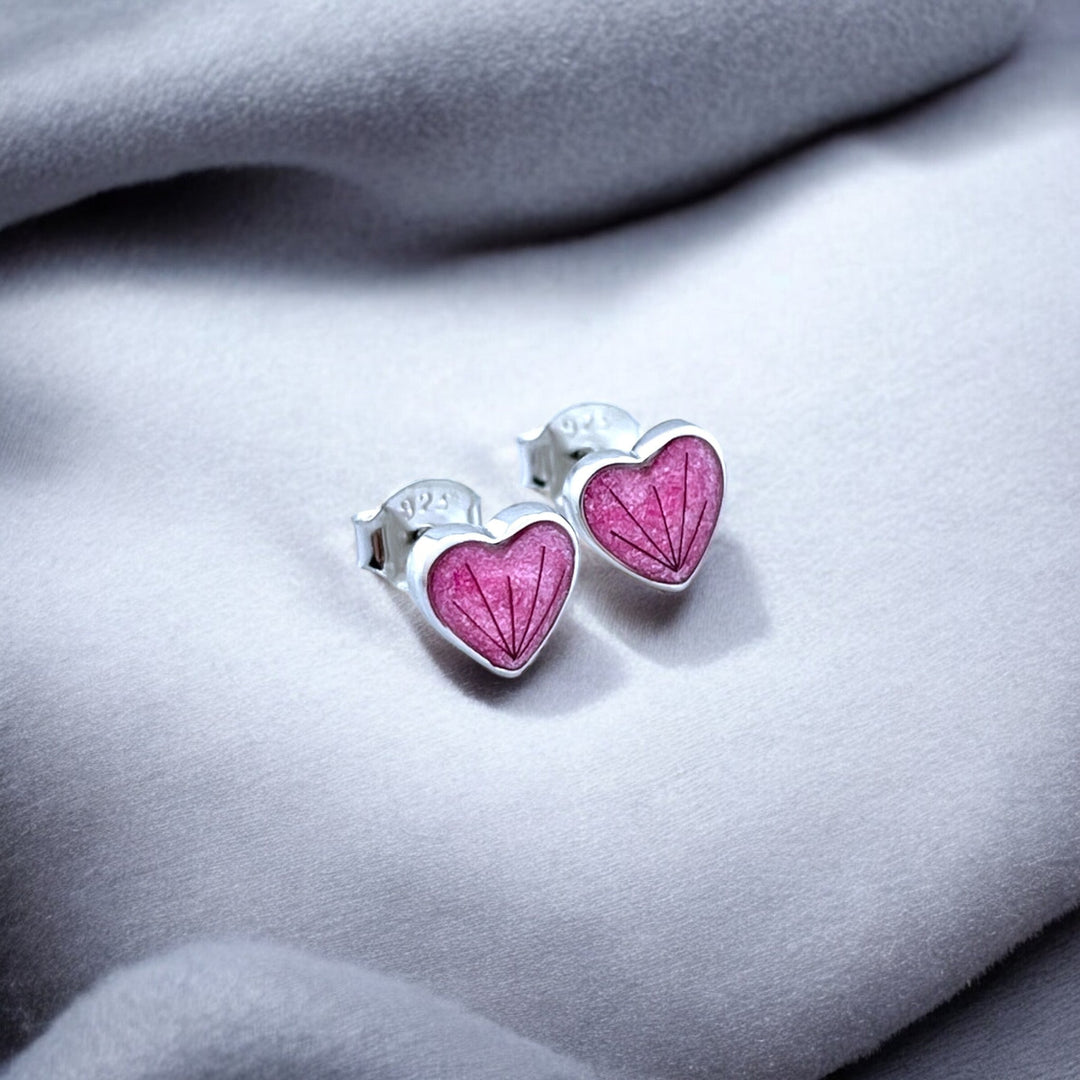 Hair Keepsake Heart Earrings - MemoriesMade