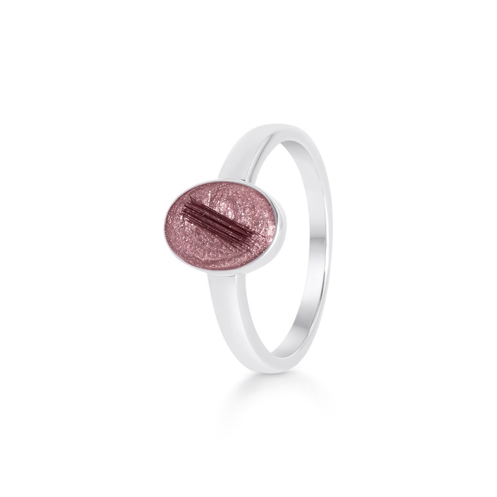 Hair Keepsake Oval Ring - MemoriesMade