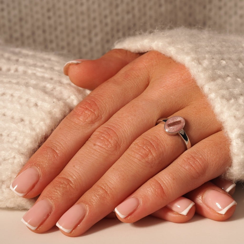 Hair Keepsake Oval Ring - MemoriesMade