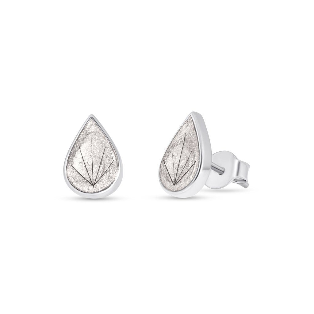 Hair Keepsake Teardrop Earrings - MemoriesMade