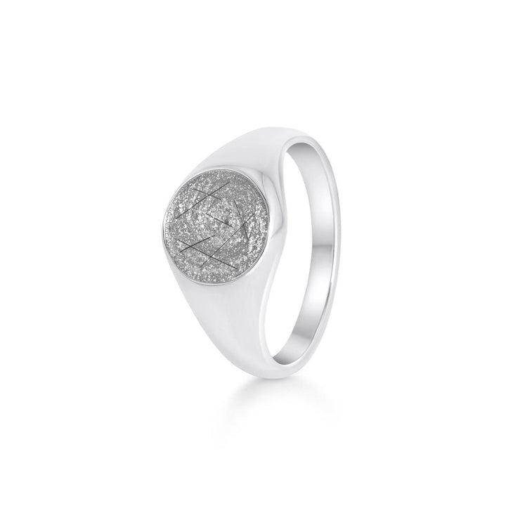 Hair Keepsake Tribute Signet Ring - MemoriesMade