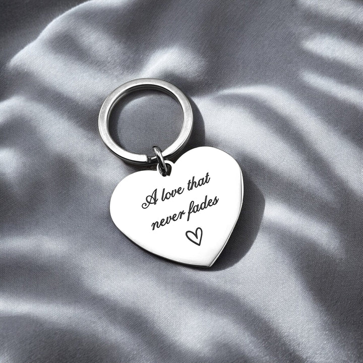 Handprint Heart Keychain - MemoriesMade