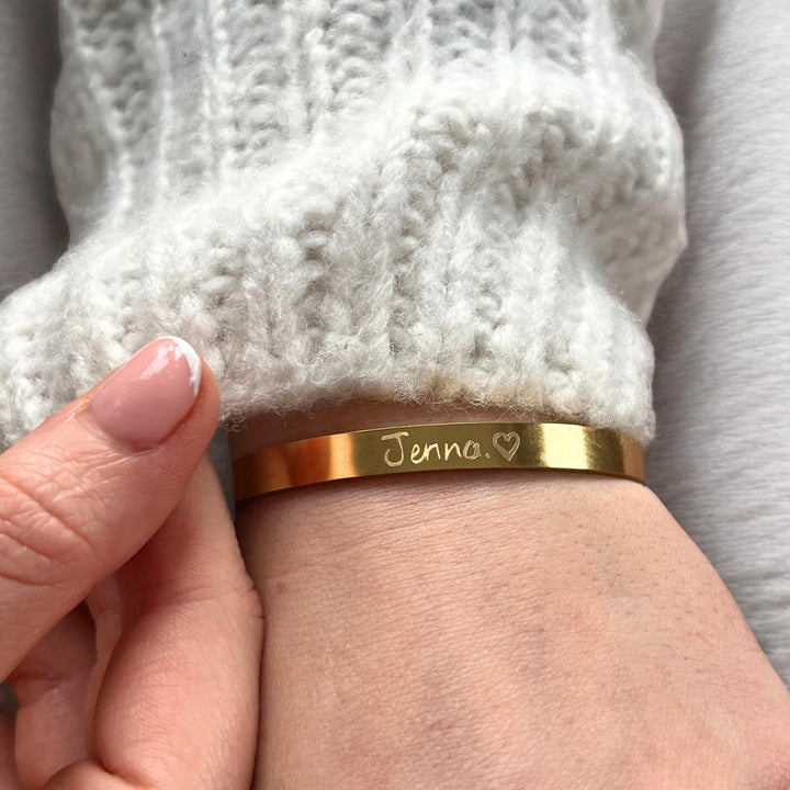 Handwriting Cuff - MemoriesMade