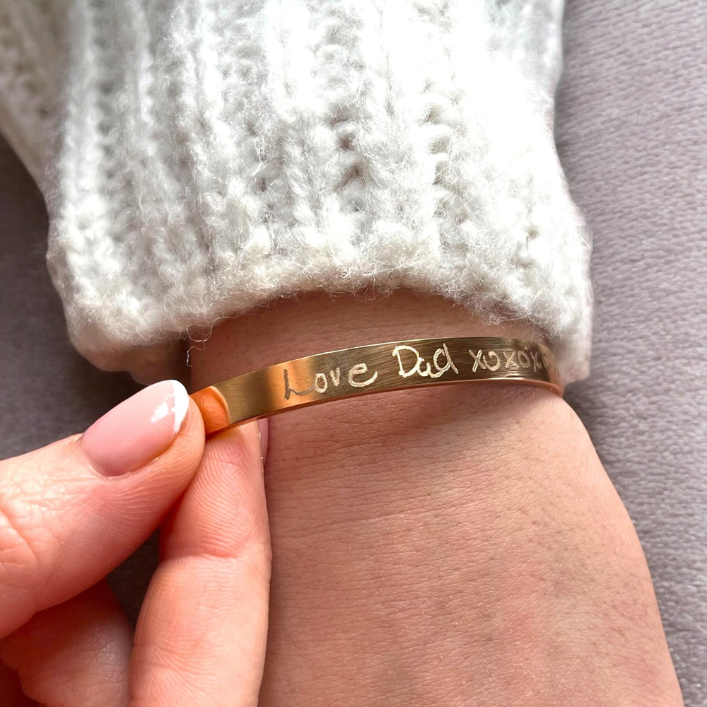 Handwriting Cuff - MemoriesMade