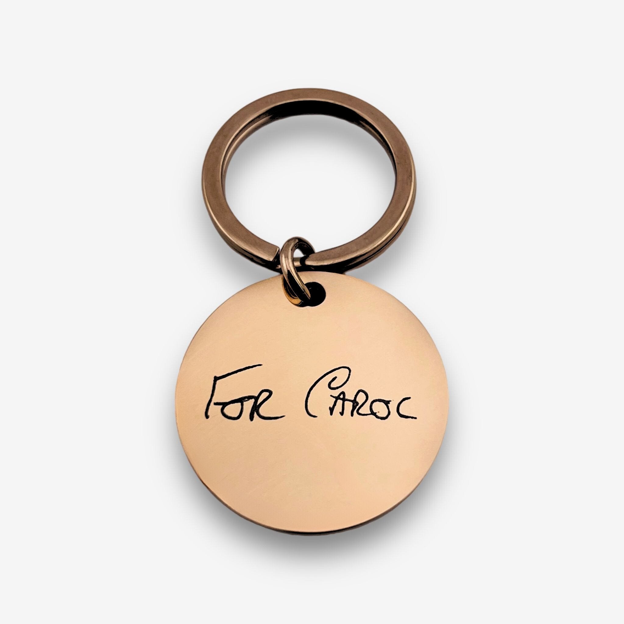 Handwriting Disc Keychain - MemoriesMade