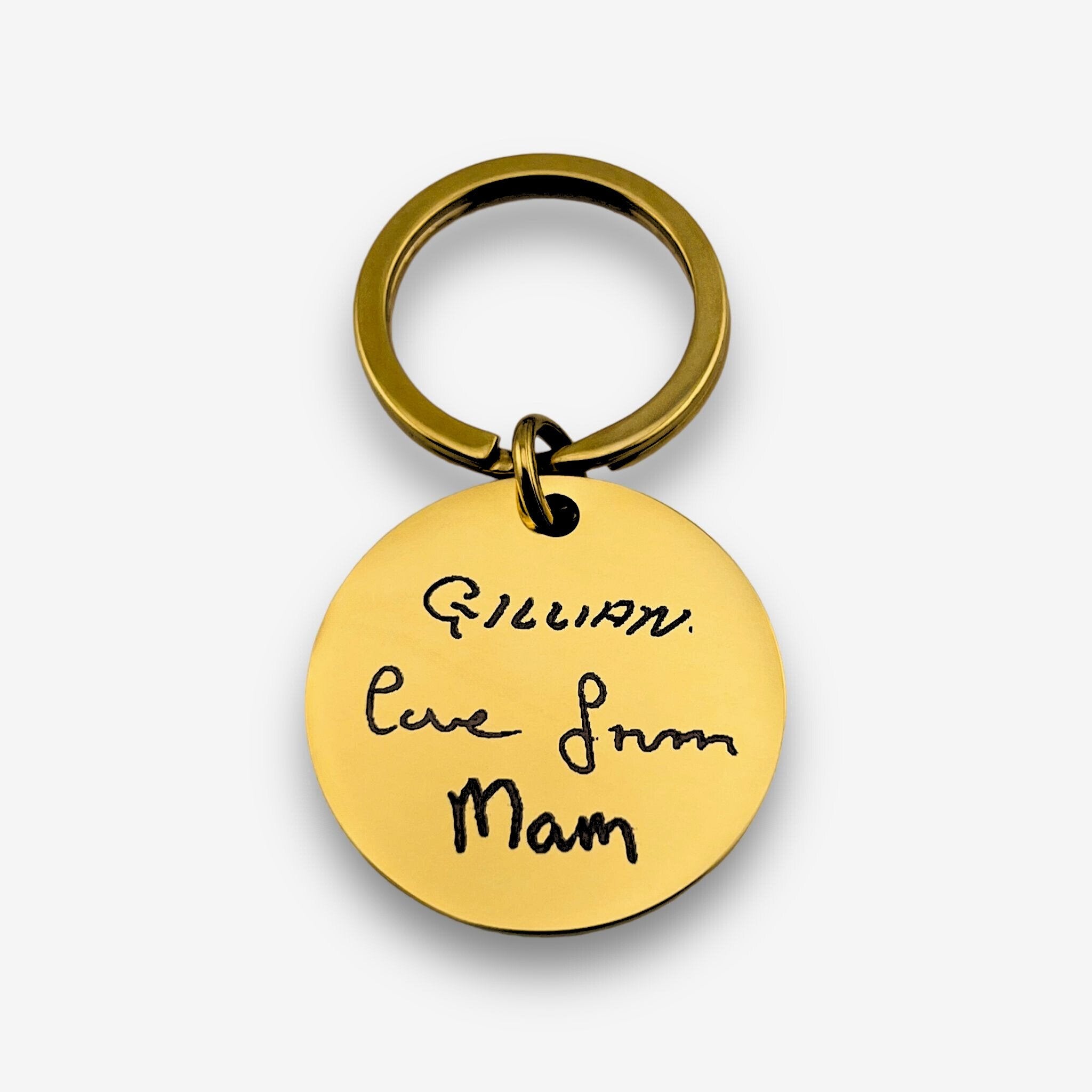 Handwriting Disc Keychain - MemoriesMade