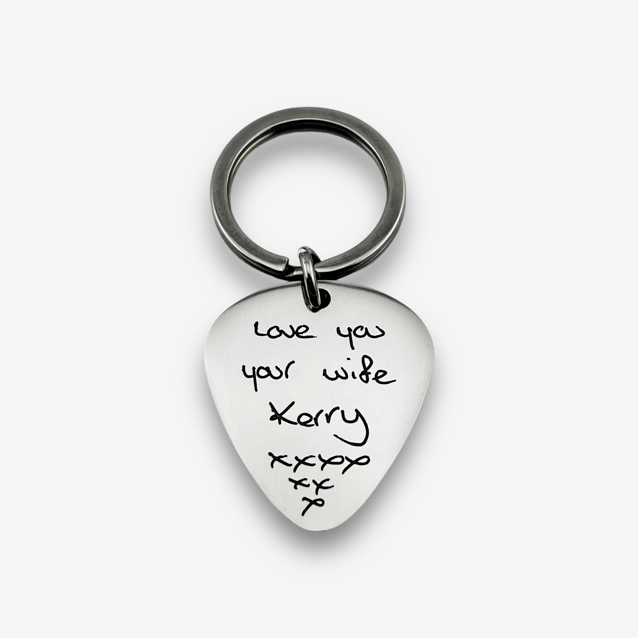 Handwriting Pick Keychain - MemoriesMade