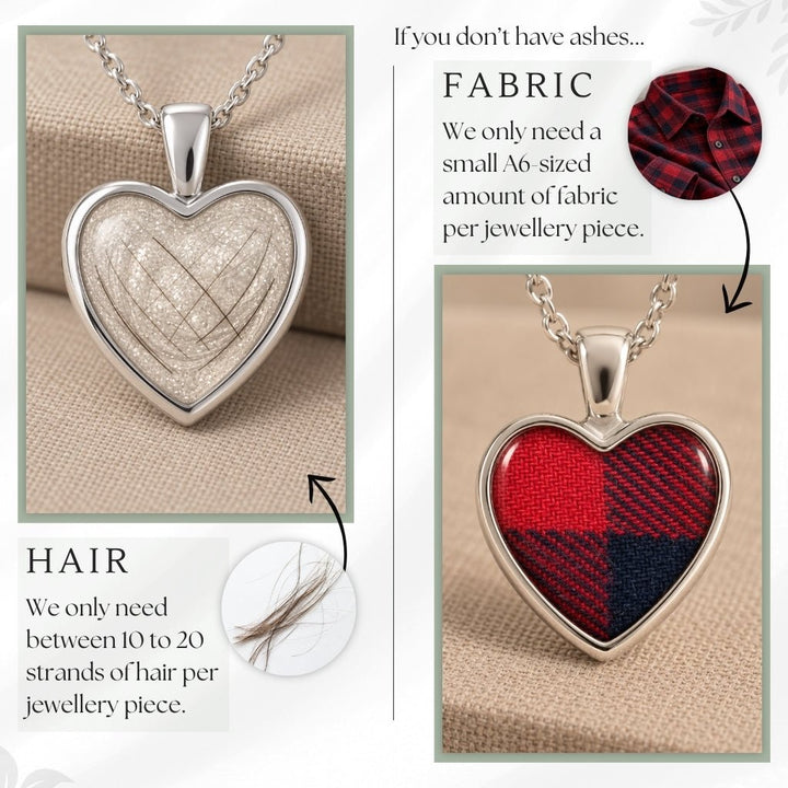 Heart Ashes Necklace - MemoriesMade