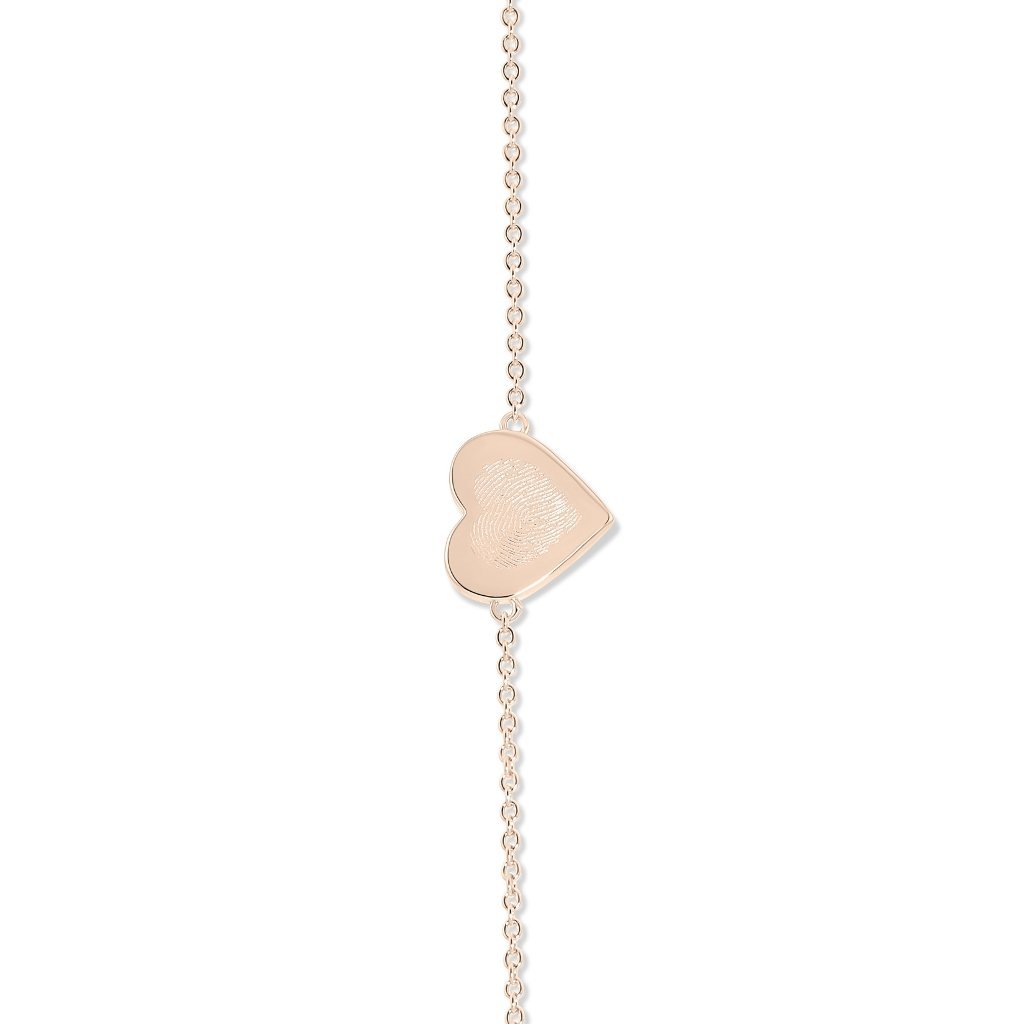 Heart Fingerprint Bracelet - MemoriesMade