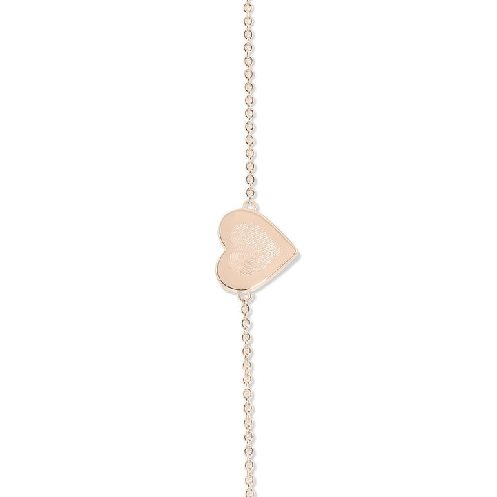 Heart Fingerprint Bracelet - MemoriesMade