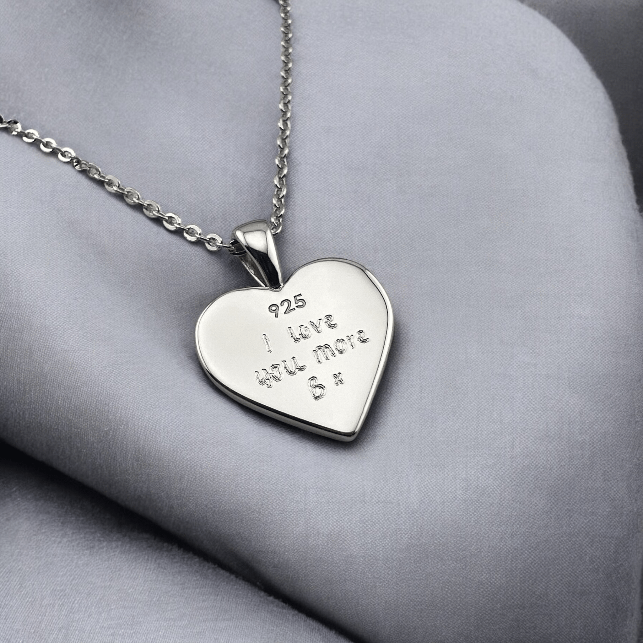 Heart Fingerprint Necklace - MemoriesMade