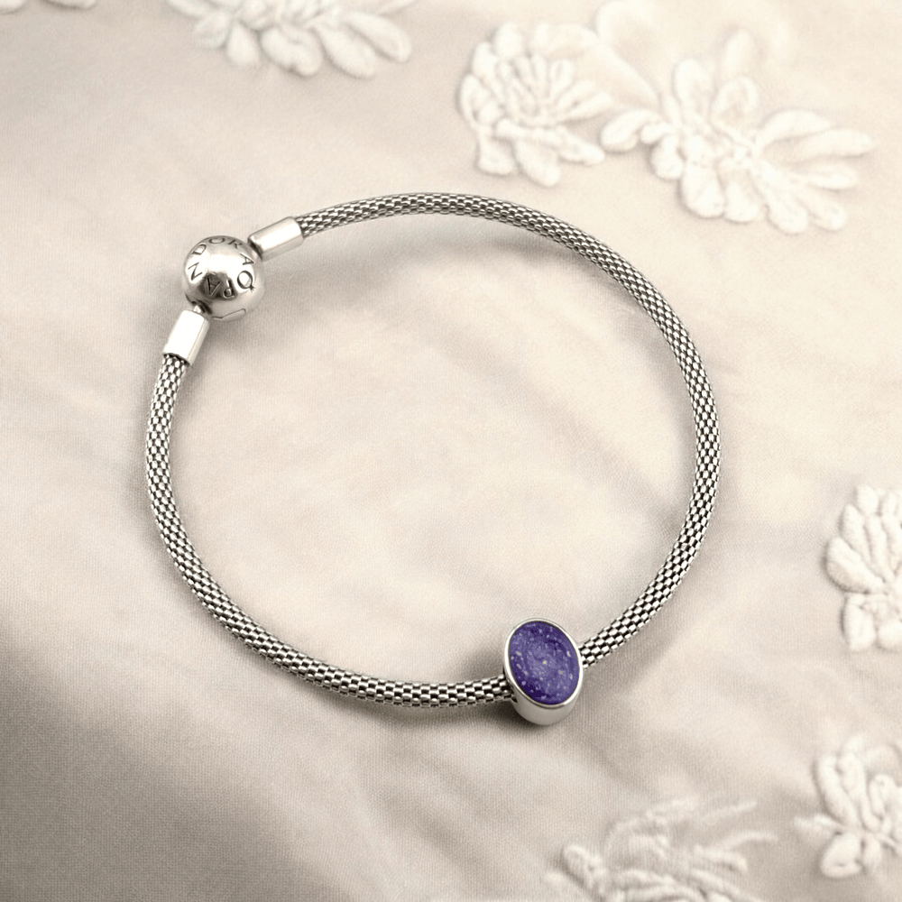 Pandora - Compatible Oval Ashes Charm - MemoriesMade