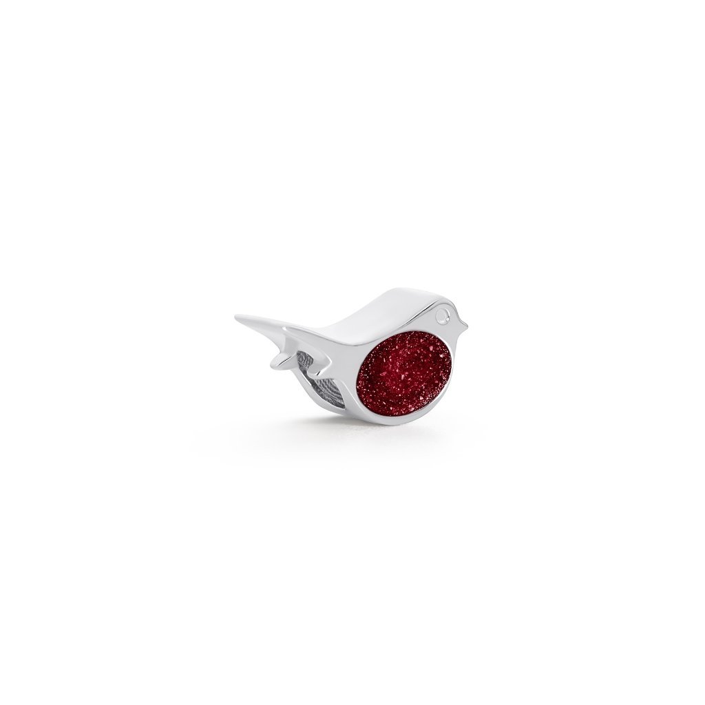 Pandora - Compatible Robin Ashes Charm - MemoriesMade