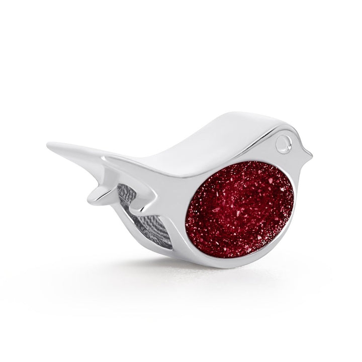 Pandora - Compatible Robin Ashes Charm - MemoriesMade