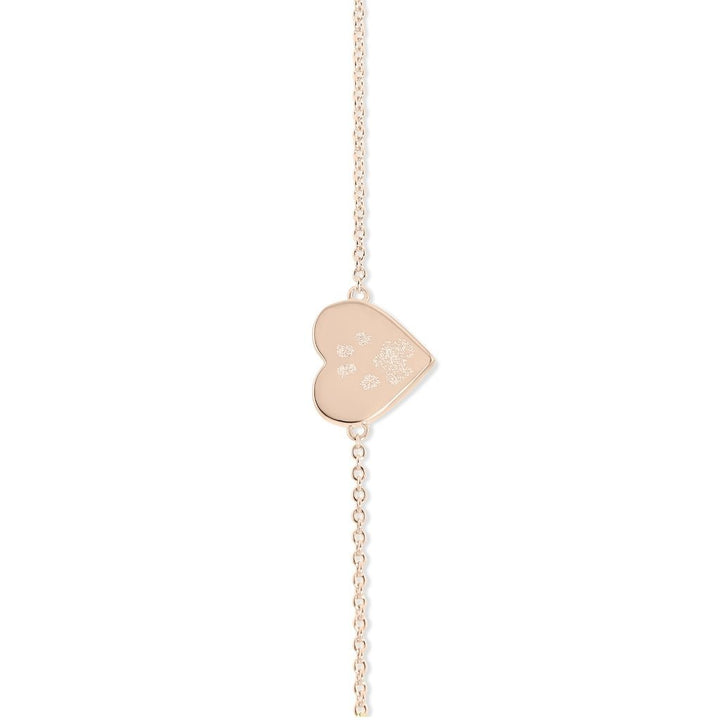 Pawprint Heart Bracelet - MemoriesMade