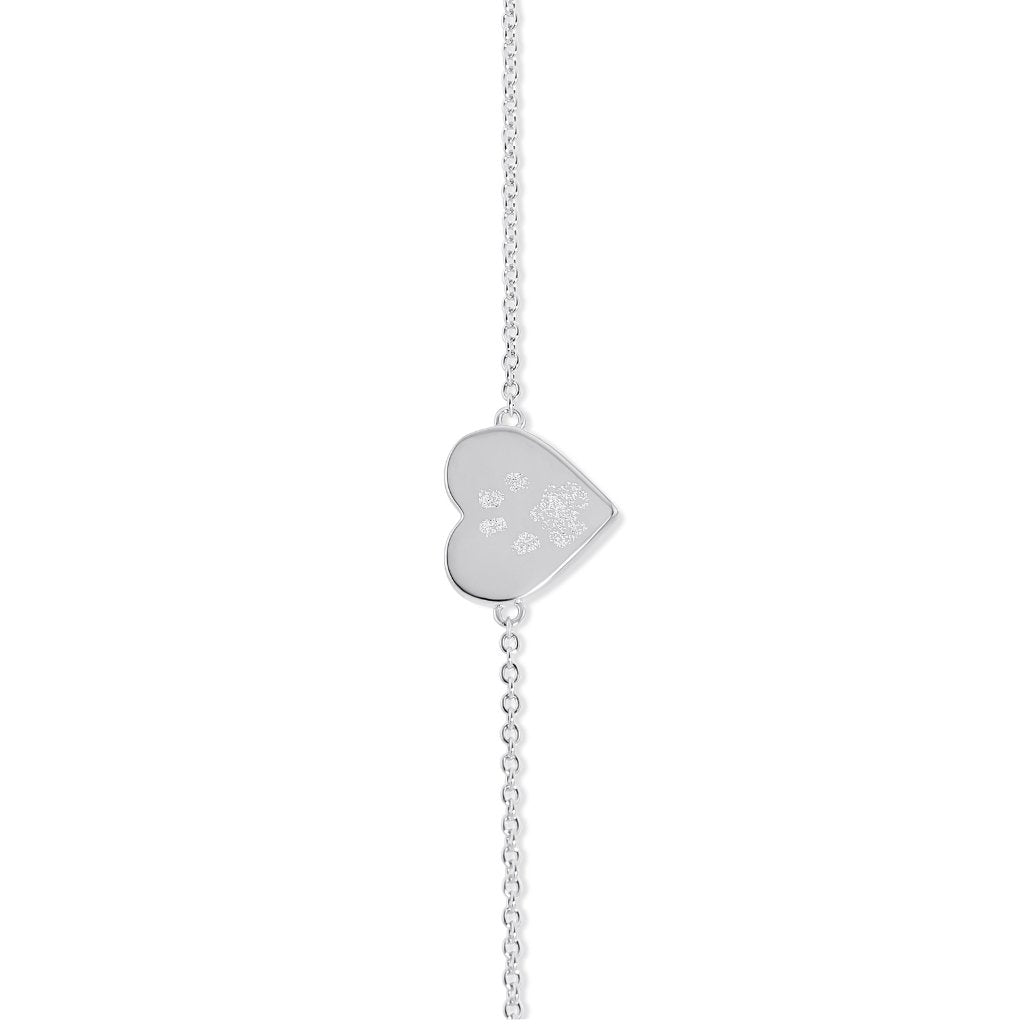Pawprint Heart Bracelet - MemoriesMade