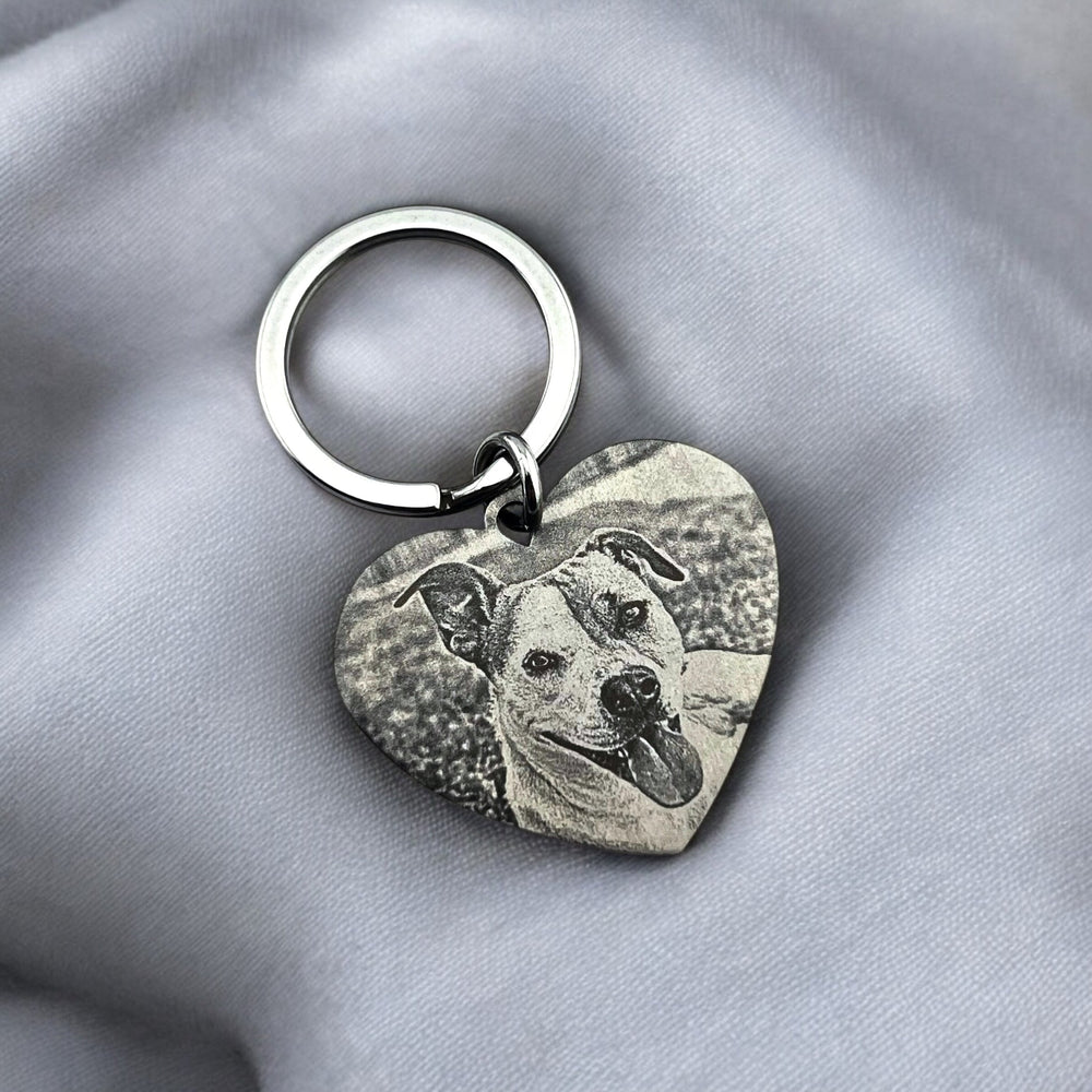 Pawprint Heart Keychain - MemoriesMade