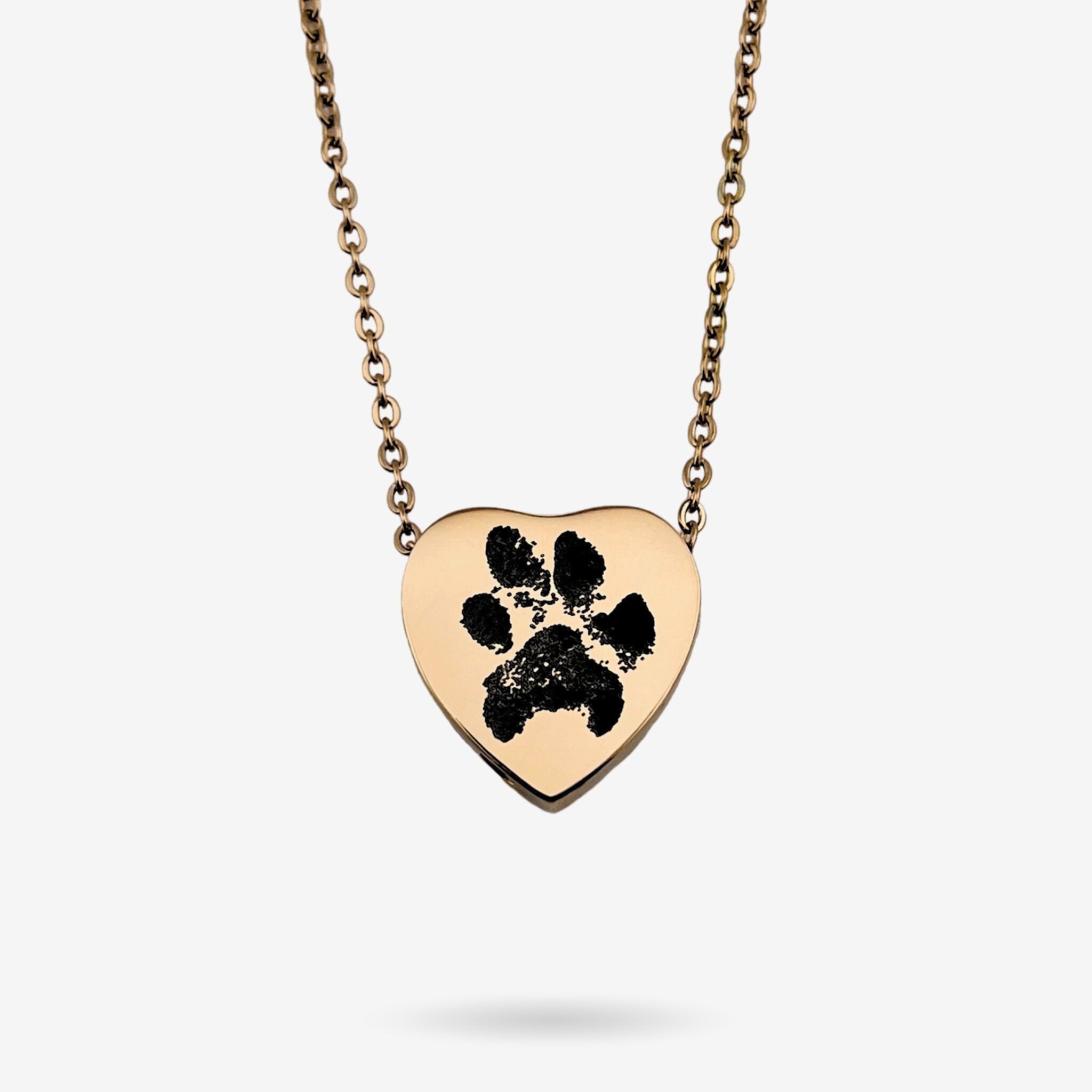 Pet Urn Heart Ashes Necklace - MemoriesMade