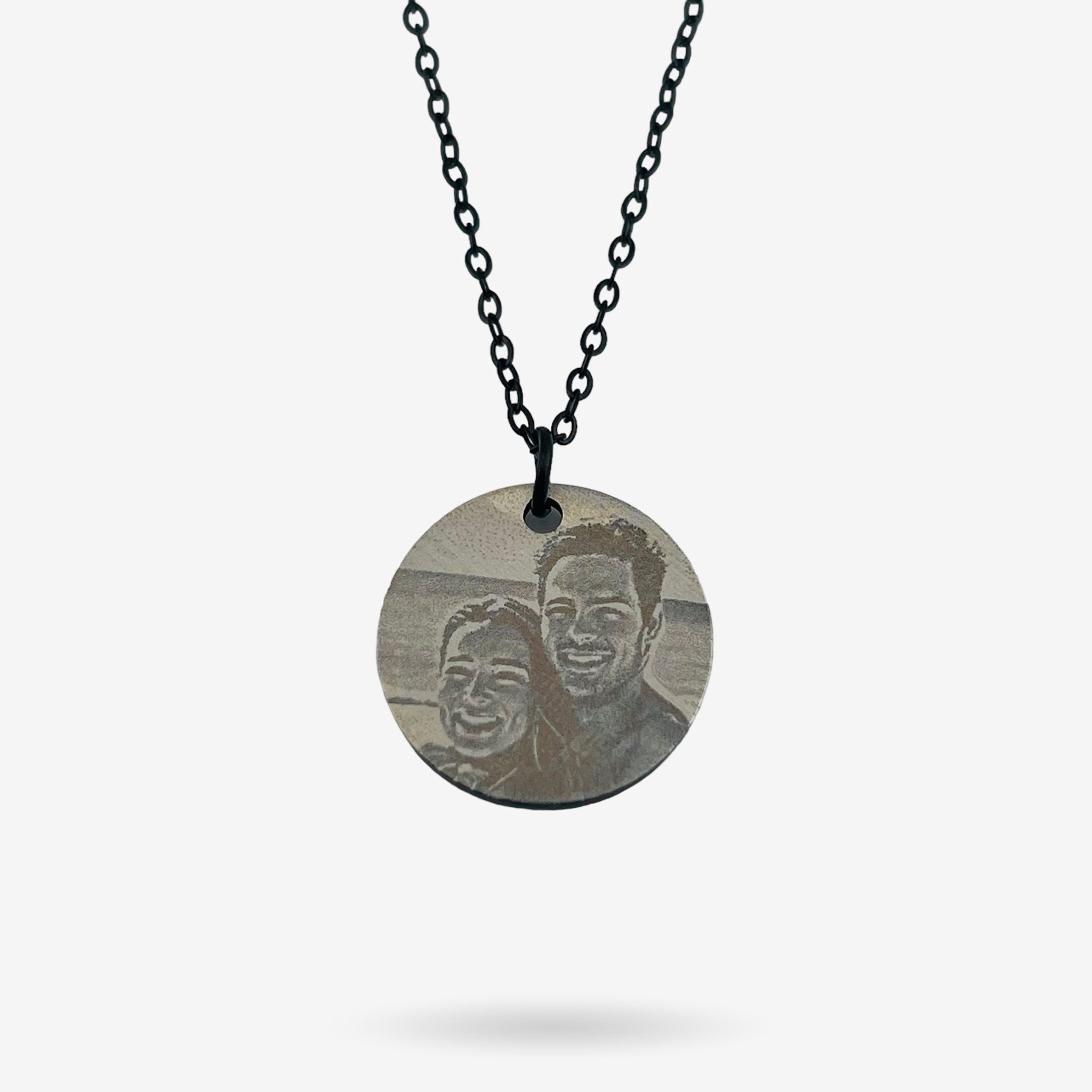 Photo Disc Necklace