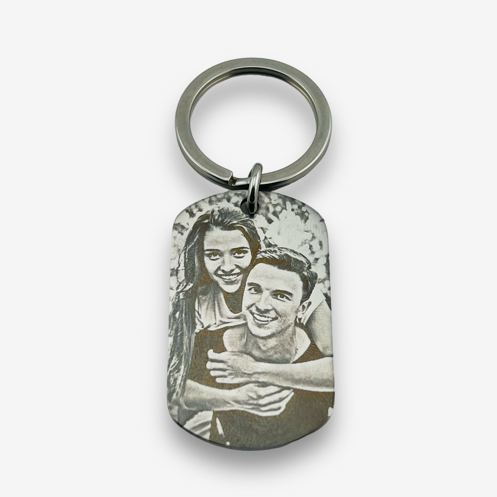 Photo Flat Bar Keychain - MemoriesMade