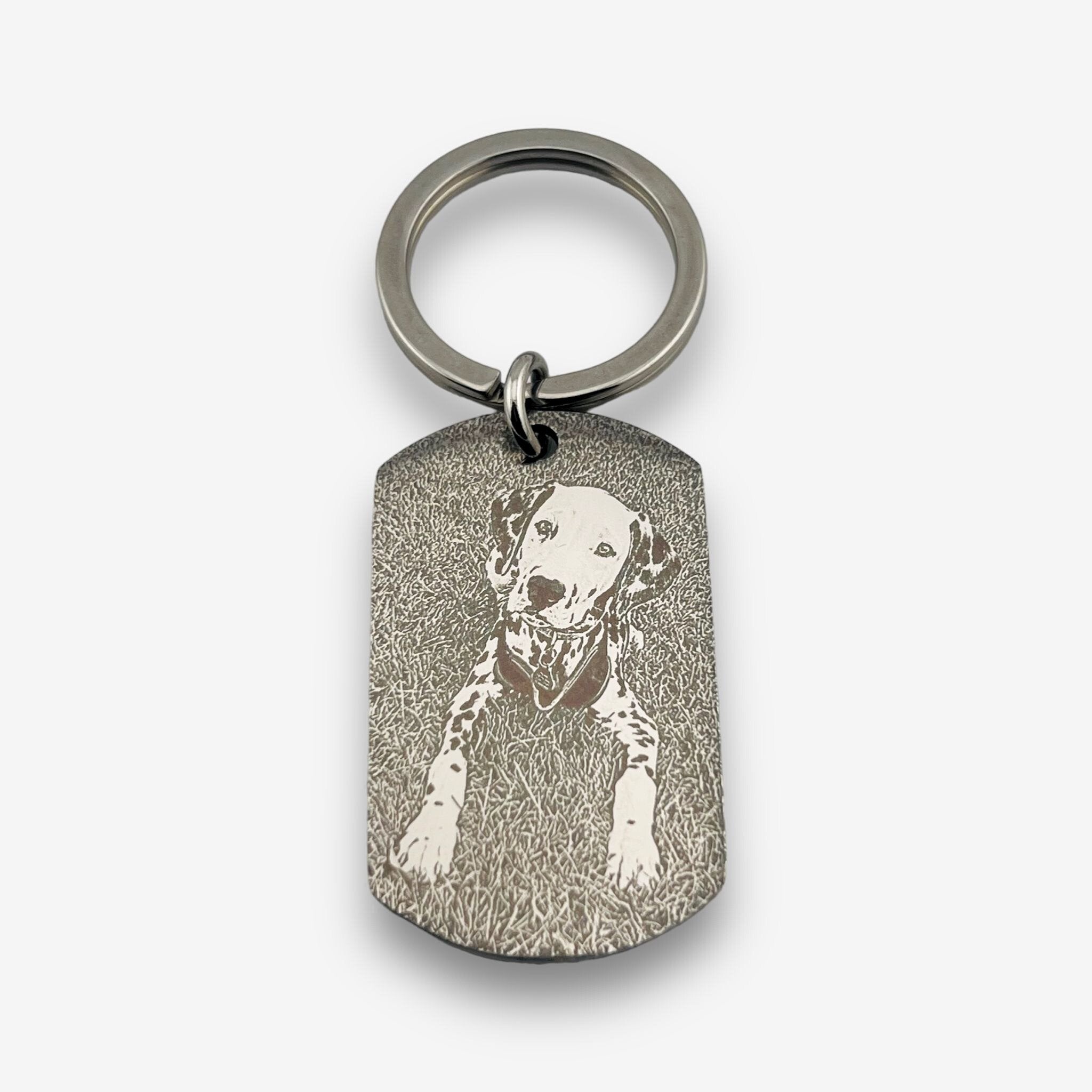 Photo Flat Bar Keychain