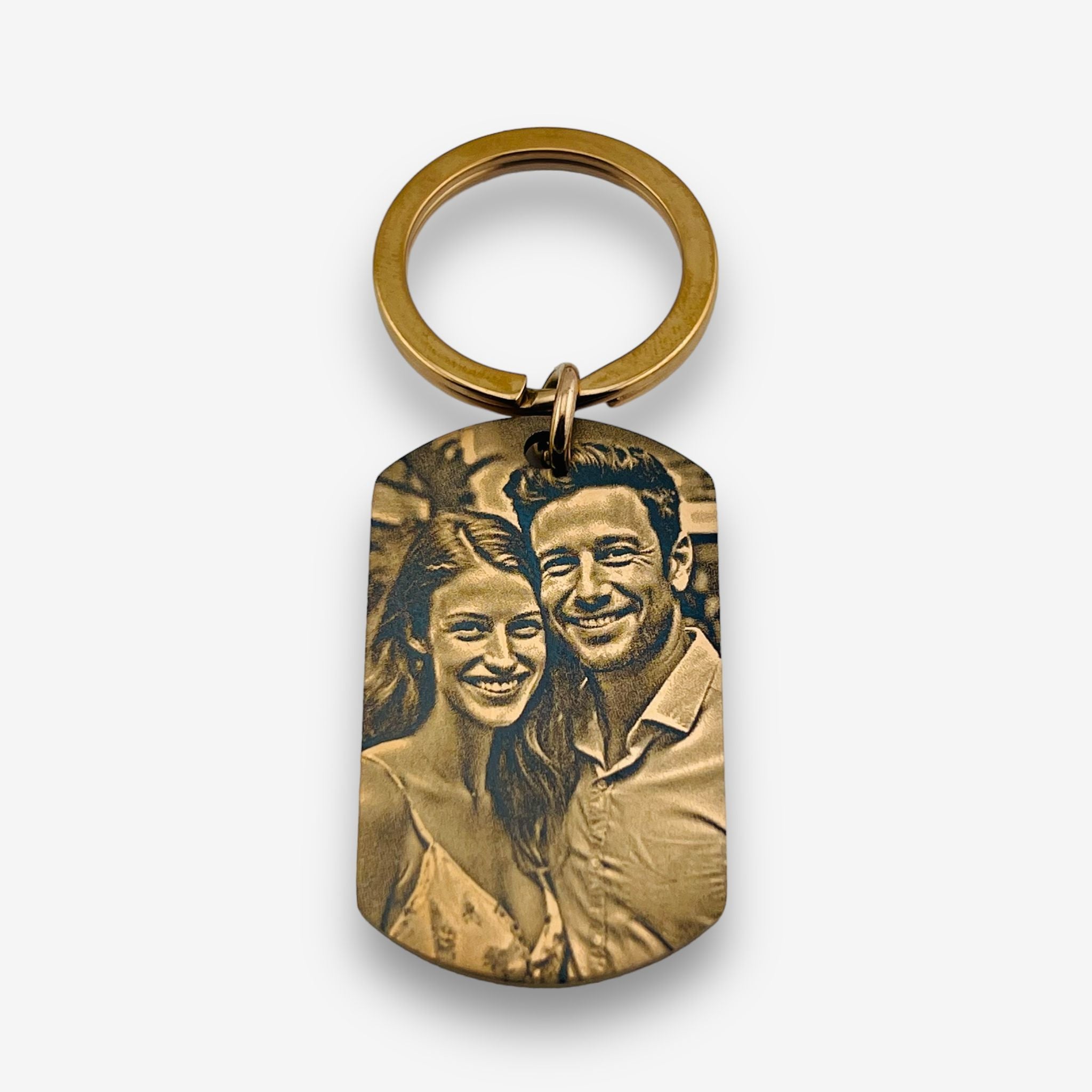 Photo Flat Bar Keychain - MemoriesMade