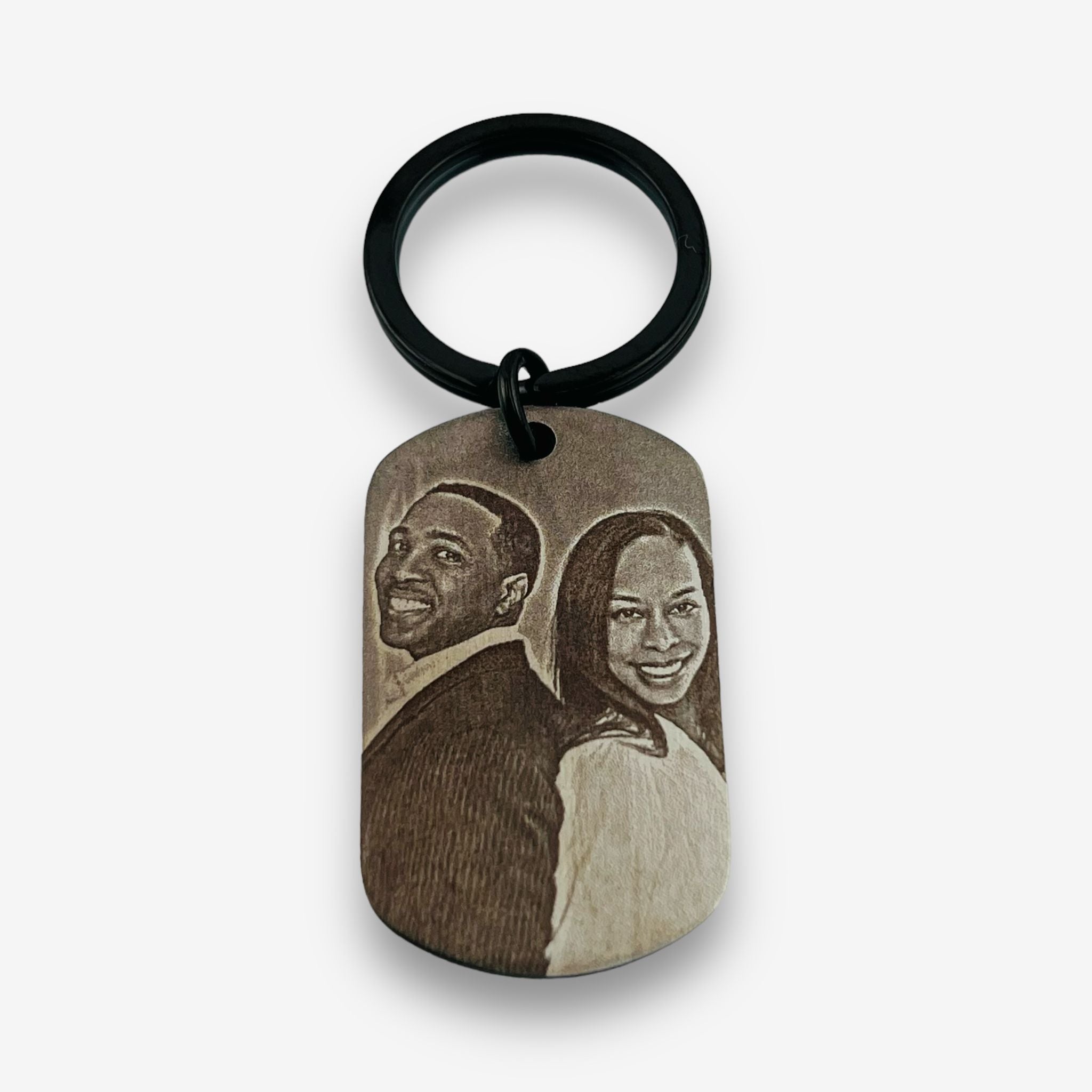 Photo Flat Bar Keychain - MemoriesMade