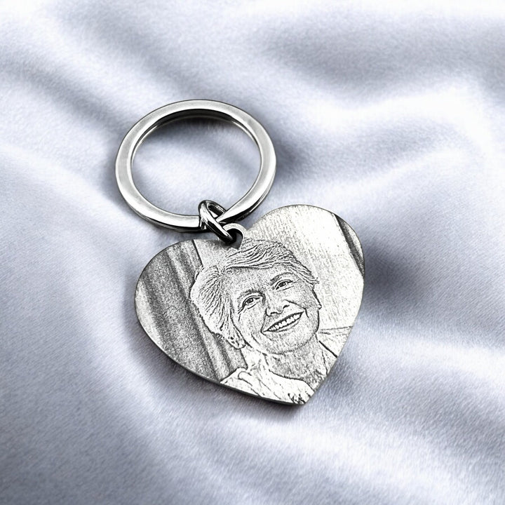 Photo Heart Keychain - MemoriesMade