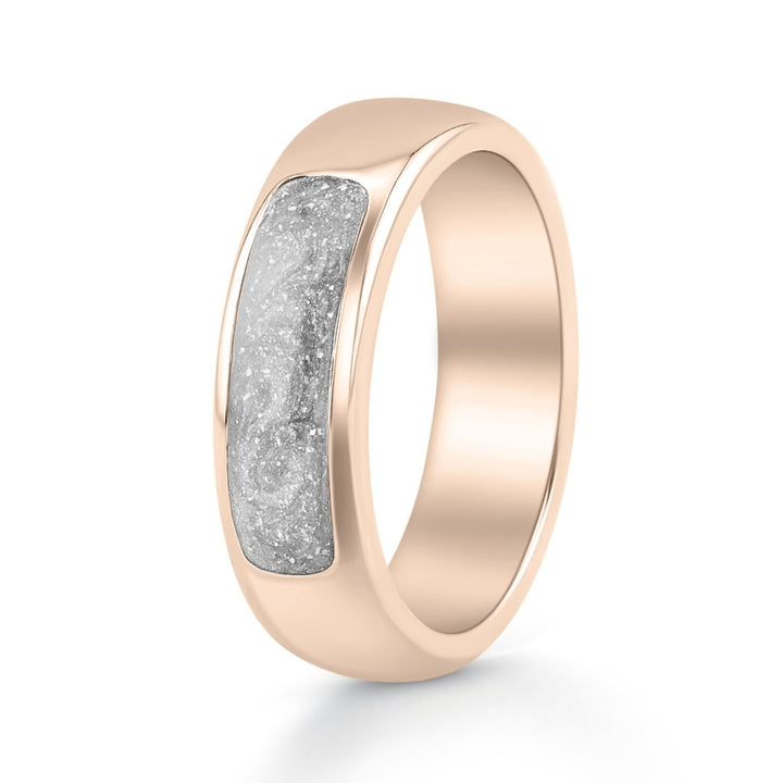 Rose Gold Legacy Ashes Ring - MemoriesMade