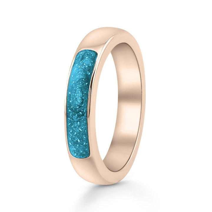 Rose Gold Legacy Ashes Ring - MemoriesMade