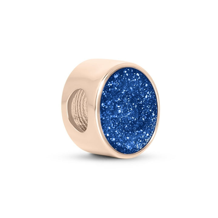 Rose Gold Pandora - Compatible Oval Ashes Charm - MemoriesMade