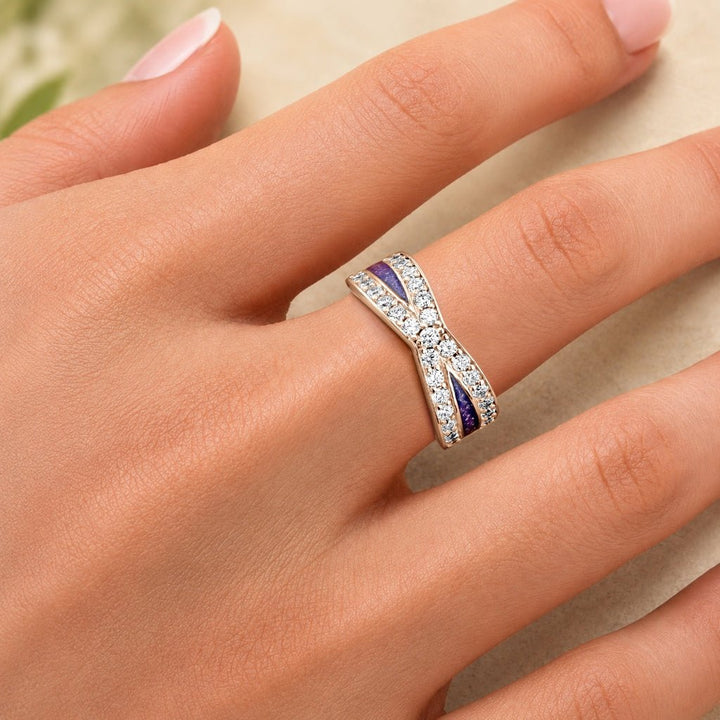 Rose Gold Soulbound Ashes Ring - MemoriesMade