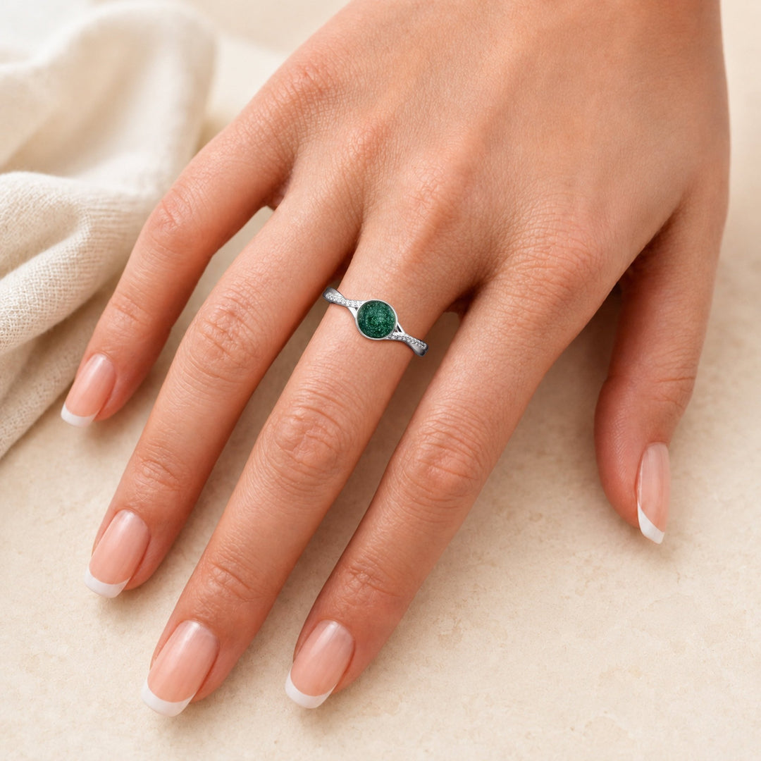 Serenity Tribute Ashes Ring - MemoriesMade