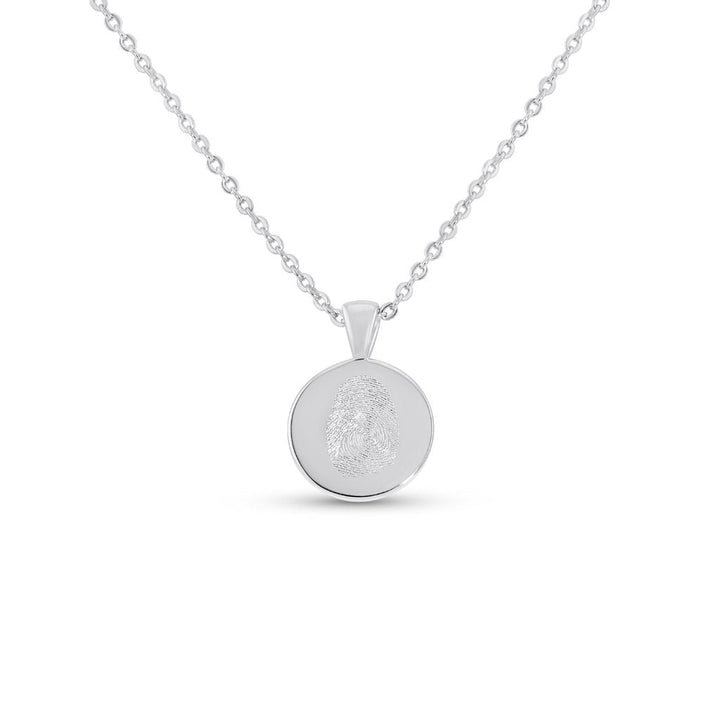 Small Fingerprint Necklace - MemoriesMade
