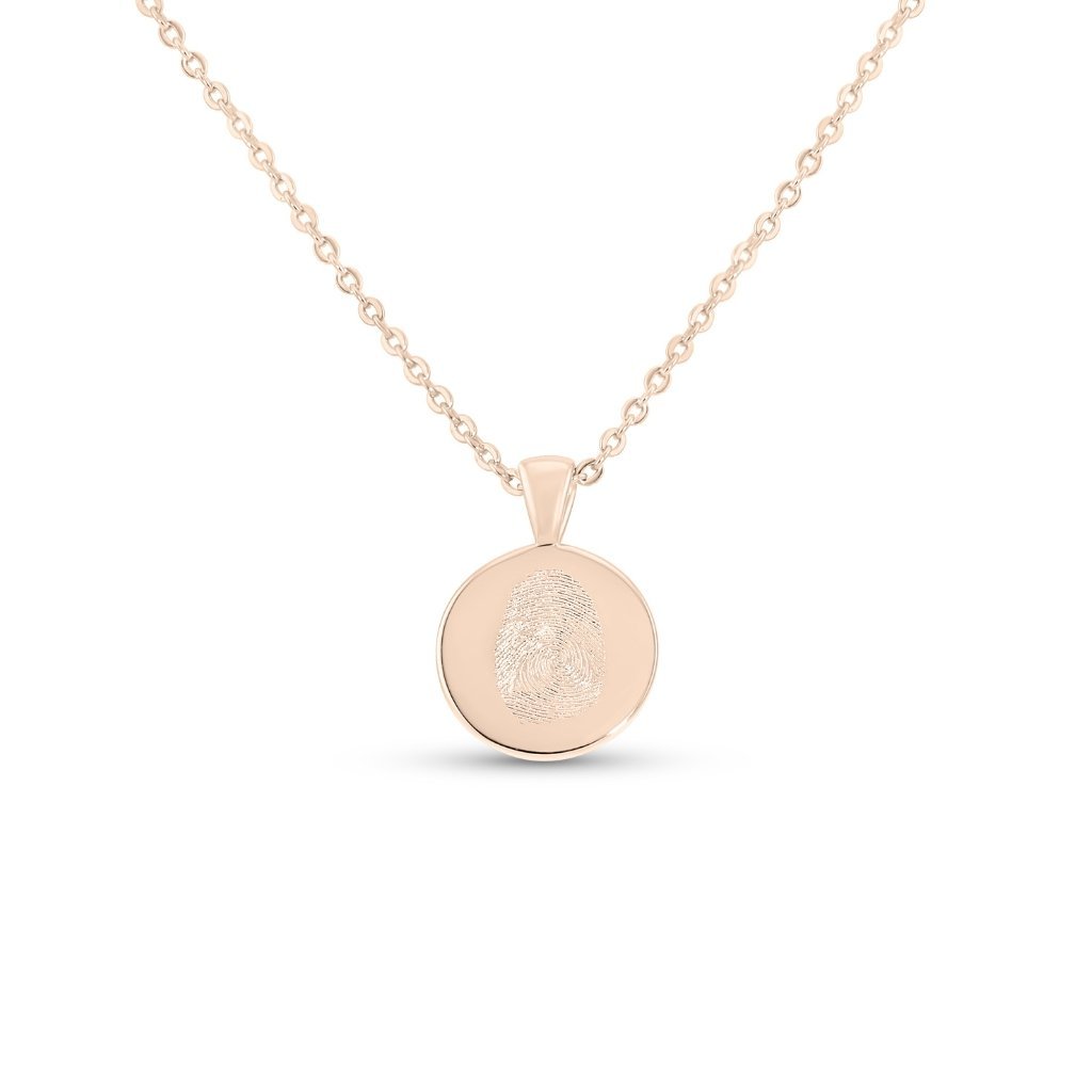 Small Fingerprint Necklace - MemoriesMade